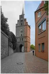 Kröpeliner Tor Rostock, Collage erstellt von ChatGPT