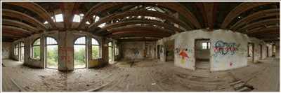 360 x 163° Panorama mit pano-Maxx, 41 Bilder in 5 Reihen, 11.722 x 5.330 Pixel = 62 Megapixel