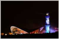 Leuchtturm in Flammen