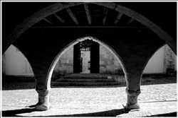 Blick zum Hof
